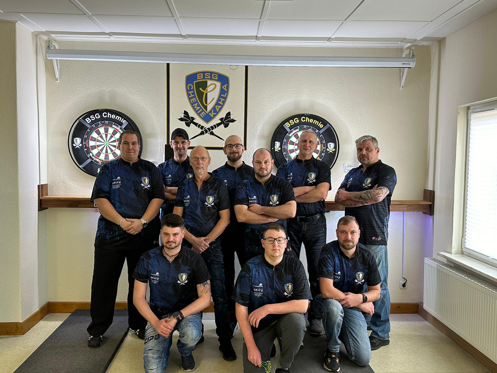 Dartmannschaft BSG CHEMIE KAHLA